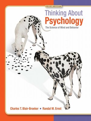 cover image of Thinking About Psychology
